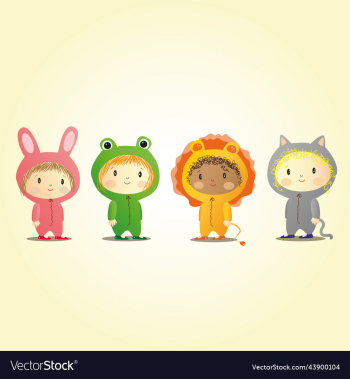 cute kids wearing animal costumes cute kids wearing animal costumes