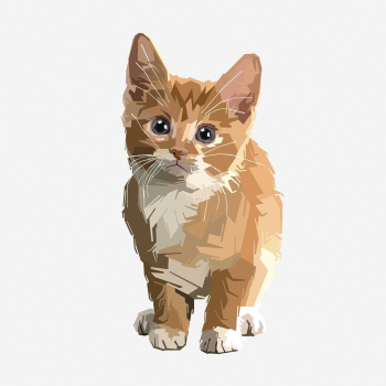 Cute kitten clipart illustration. Free | Free Photo - rawpixel Cute kitten clipart illustration. Free | Free Photo - rawpixel