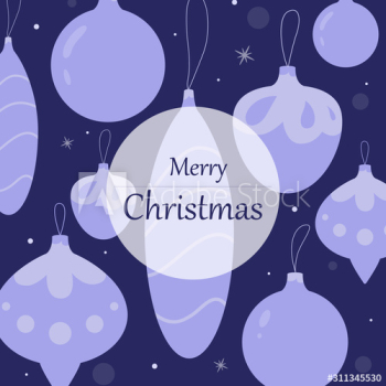 Cute Merry Christmas greeting card Cute Merry Christmas greeting card