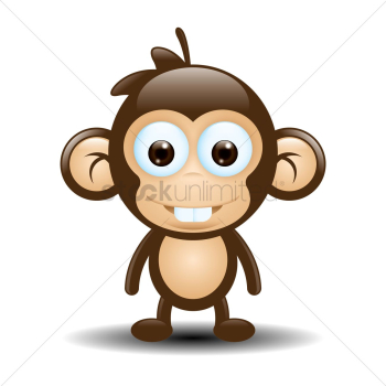 Cute monkey cartoon Cute monkey cartoon