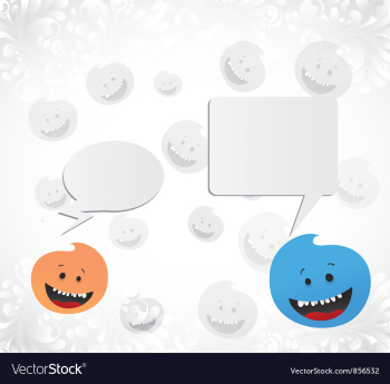 Cute monsters vector image