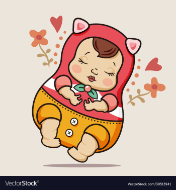 cute newborn baby girl