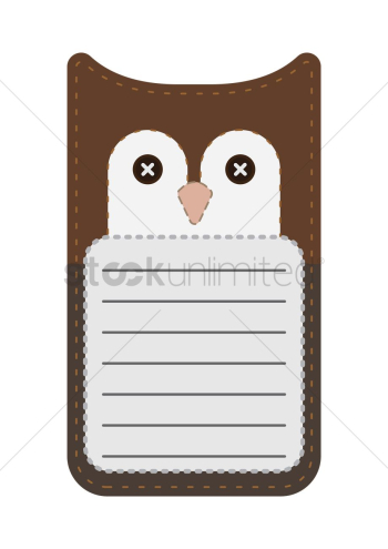 Cute owl note Cute owl note