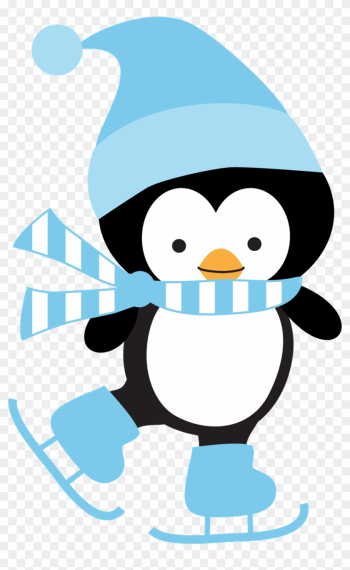 Cute Penguin Clip Art - Cute Cartoon Winter Penguins