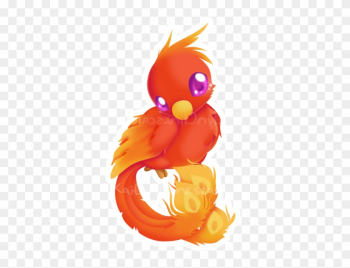 Cute Phoenix Clipart - Baby Phoenix Bird Cute Phoenix Clipart - Baby Phoenix Bird