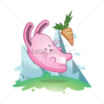 Cute rabbit cartoon Cute rabbit cartoon