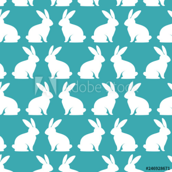 cute rabbits pattern background cute rabbits pattern background