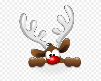 Cute Reindeer Christmas Clipart - Funny Reindeer Throw Blanket Cute Reindeer Christmas Clipart - Funny Reindeer Throw Blanket