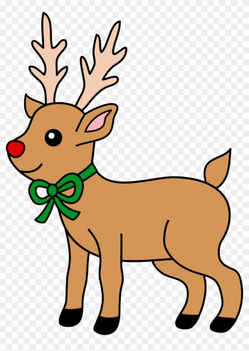 Cute Reindeer Clipart - Rudolph The Red Nosed Reindeer Clipart Cute Reindeer Clipart - Rudolph The Red Nosed Reindeer Clipart