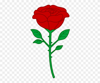 Cute Rose Clipart - Rose With Thorn Clipart Cute Rose Clipart - Rose With Thorn Clipart