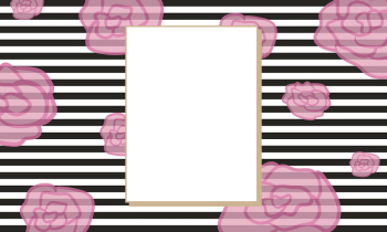 Cute rose frame background, striped | Free Photo - rawpixel Cute rose frame background, striped | Free Photo - rawpixel