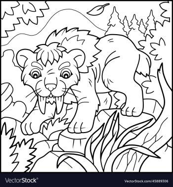 cute saber tooth tiger cute saber tooth tiger