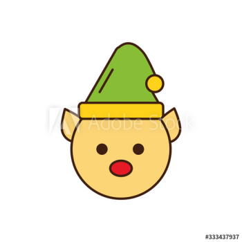 cute santa helper christmas character cute santa helper christmas character