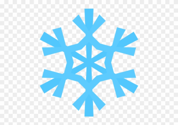 Cute Snowflake Clipart Snowman Catching Snowflakes - Snowflake Clipart Png