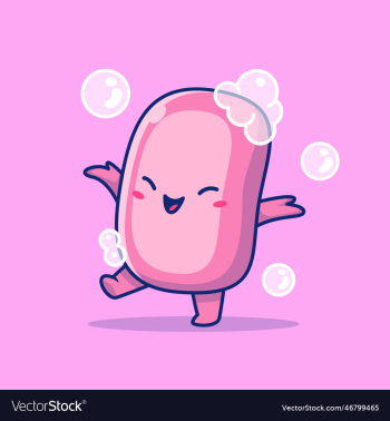 cute soap with bubble cartoon cute soap with bubble cartoon
