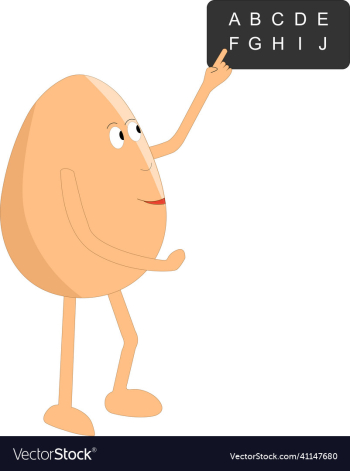 cute teacher egg cartoon teaching abcd cute teacher egg cartoon teaching abcd