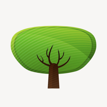 Cute tree clipart, nature illustration | Free Vector - rawpixel Cute tree clipart, nature illustration | Free Vector - rawpixel