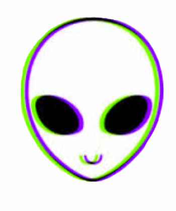 Cute Tumblr Alien Teal Aesthetic Anime Png Cute Tumblr - Alien Png ...