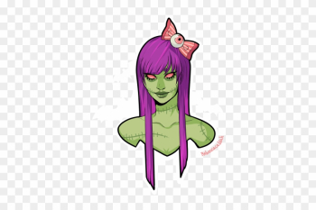 Cute Zombie - Creepy Zombie Girl Cartoon Cute Zombie - Creepy Zombie Girl Cartoon
