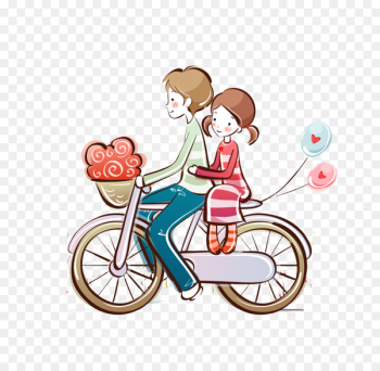 Cuteness Drawing Wallpaper - Couple illustration Cuteness Drawing Wallpaper - Couple illustration