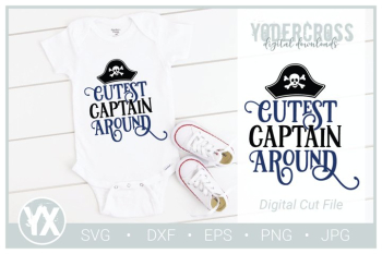 Cutest Captain Around SVG Cutest Captain Around SVG