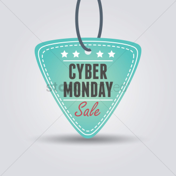 Cyber monday sale tag Cyber monday sale tag