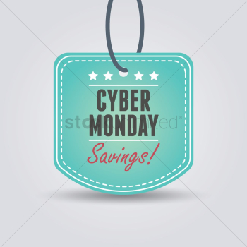 Cyber monday sale tag Cyber monday sale tag