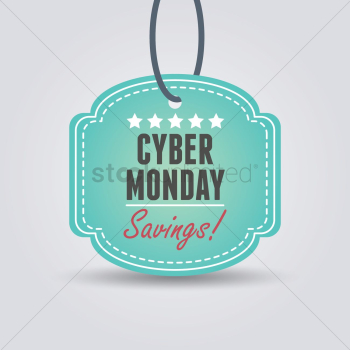 Cyber monday sale tag Cyber monday sale tag
