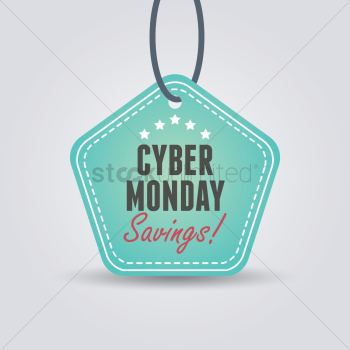 Cyber monday sale tag Cyber monday sale tag
