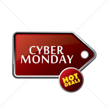 Cyber monday sale tag Cyber monday sale tag
