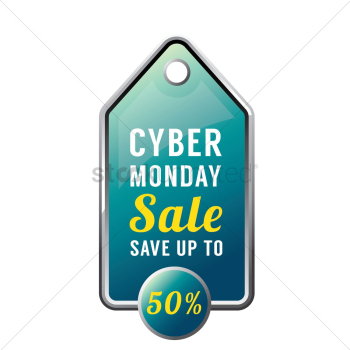 Cyber monday sale tag Cyber monday sale tag