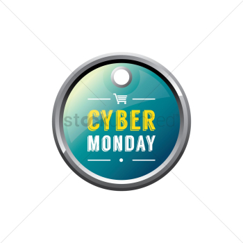 Cyber monday sale tag Cyber monday sale tag
