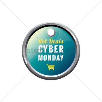 Cyber monday sale tag Cyber monday sale tag