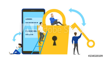 Cyber security concept Cyber security concept