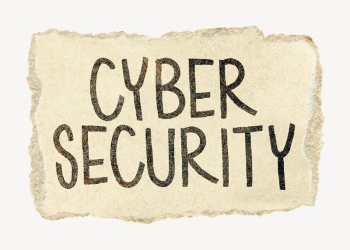 Cyber security word, torn craft | Free PSD - rawpixel Cyber security word, torn craft | Free PSD - rawpixel