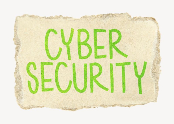Cyber security word, torn craft | Free PSD - rawpixel Cyber security word, torn craft | Free PSD - rawpixel
