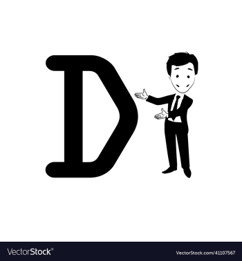 d letter logo template d letter logo template