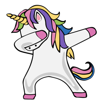 Dabbing Unicorn Transfer – Sage Creek Originals Dabbing Unicorn Transfer – Sage Creek Originals