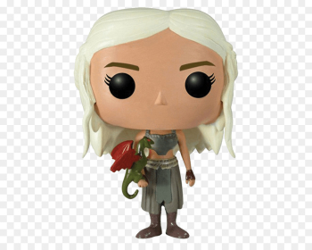 Daenerys Targaryen Funko Pop! Vinyl Figure Toy Drogon - toy png ...