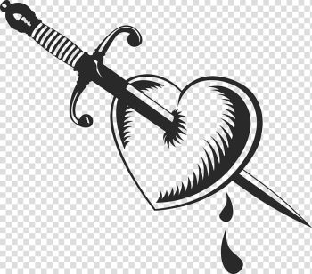 Dagger Heart Sword , heart transparent background PNG clipart Dagger Heart Sword , heart transparent background PNG clipart