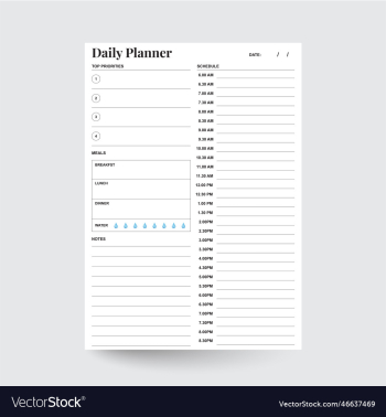 daily planner daily planner