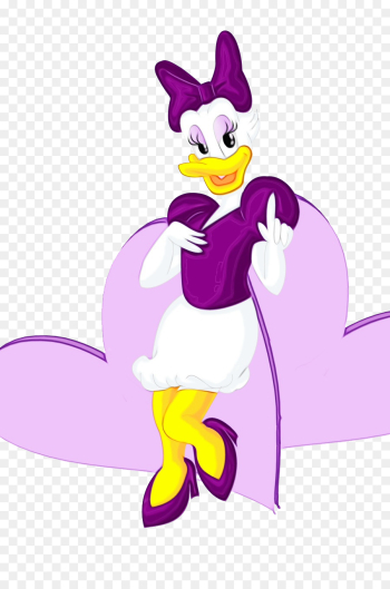 Daisy Duck, Donald Duck, Mickey Mouse, Cartoon, Violet PNG Daisy Duck, Donald Duck, Mickey Mouse, Cartoon, Violet PNG