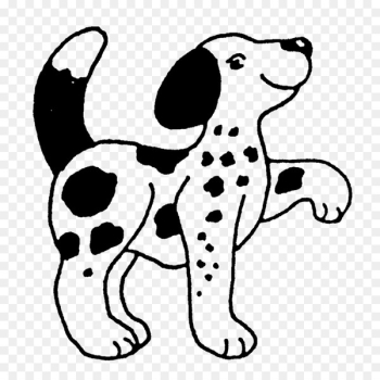 Dalmatian dog Puppy Dog breed Rubber stamp Postage Stamps - puppy 