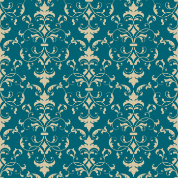 Damask seamless pattern element. classical luxury old fashioned damask ornament Free Vector