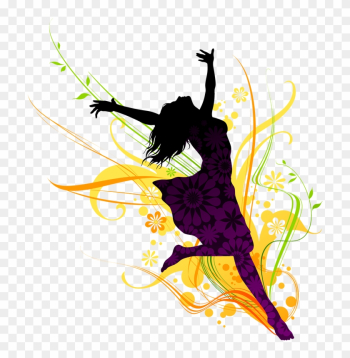 Dance And Fitness - Dancing Girl