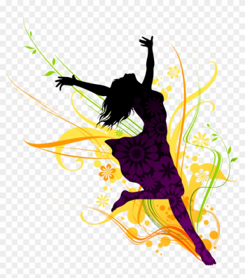 Dance Girl Png Clipart - Solo Dance Png