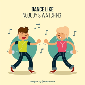 Dance like nobody is watching Dance like nobody is watching