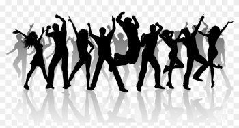 Dancer Clipart Dance Fitness - Group Of People Dancing