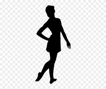 Dancer Silhouette - Girl Silhouette Transparent Background