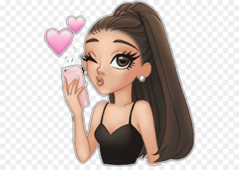 Dangerous Woman Emoji Cat Valentine Image Arianators - arimoji 
